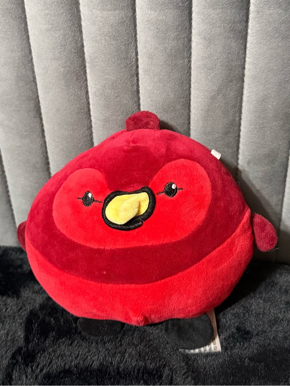💖4/$25- Animal Adventure Red Cardinal Bird Plush Stuffed Animal Round Pillow Toy